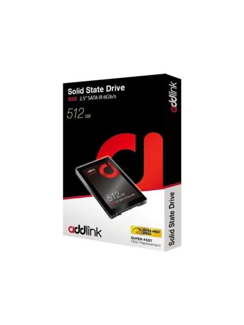 ADDLINK 512GB Sata3 500m/450m AD512GBS20S3S 2.5" SSD 